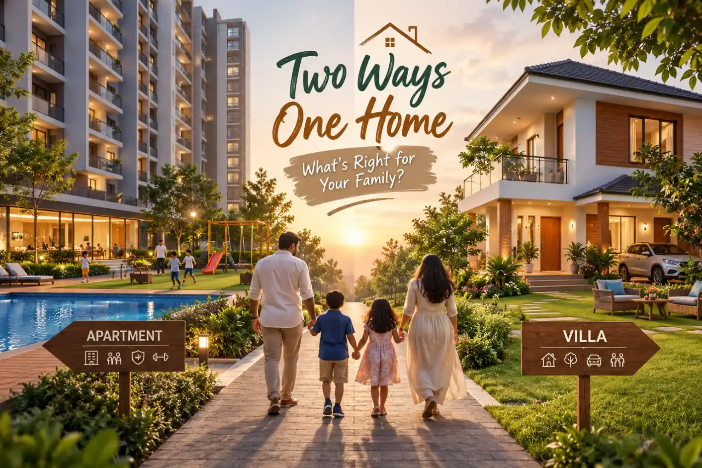 Apartment vs Villa in Kochi: Which Suits Your Family?